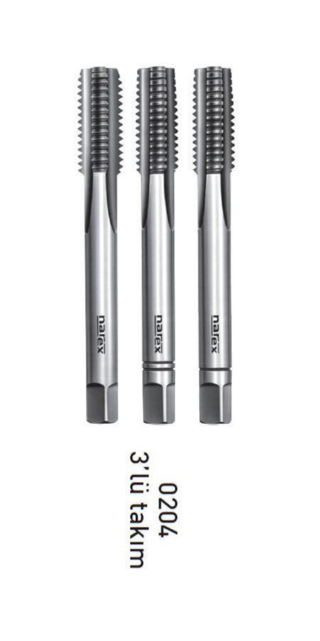 UNC No.12-24 NAREX Kılavuz Takımı DIN352 (0204)