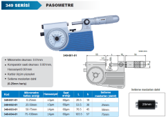 ACCUD Pasometre 349 Serisi 50-75 mm