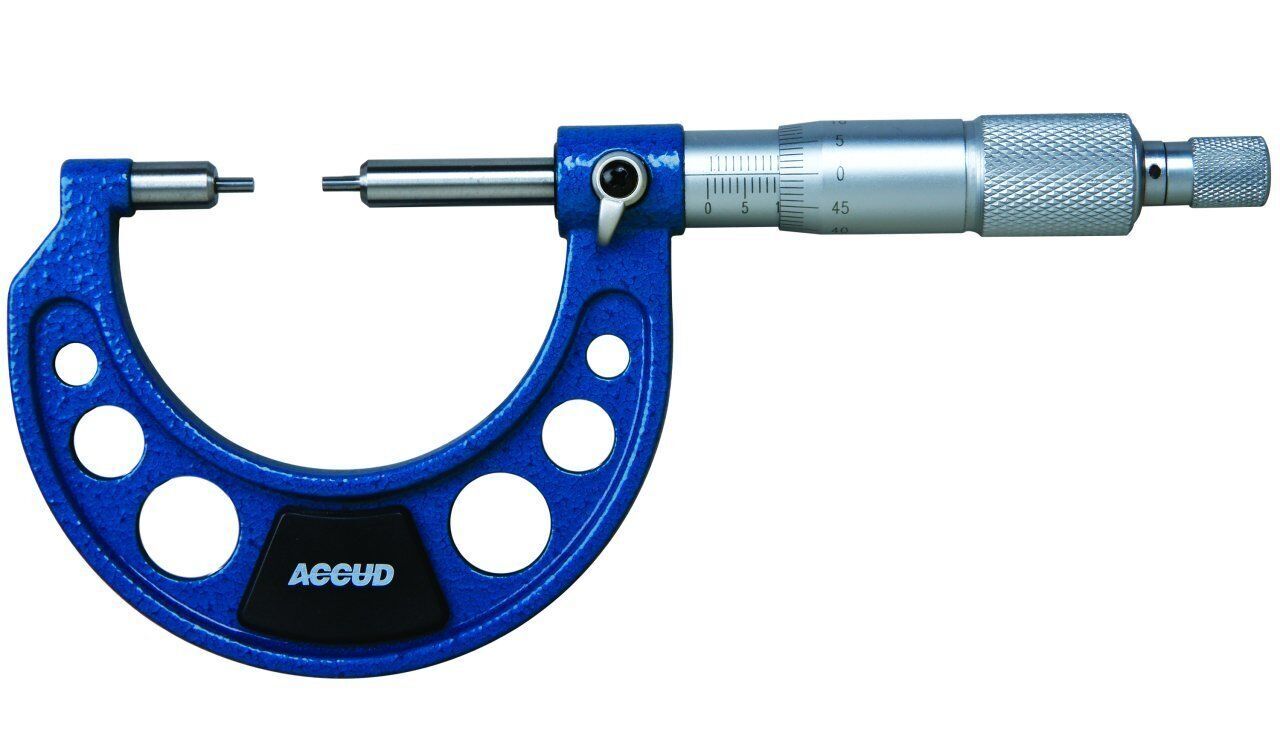 ACCUD Mekanik Pim Uçlu Mikrometre 328 Serisi Tip B 75-100 mm