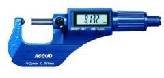 ACCUD Dijital Boru Et Kalınlığı Mikrometresi 331 Serisi 75-100 mm