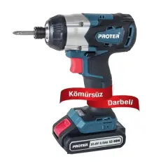 PROTER Kömürsüz Darbeli Şarjlı Tornavida PST 360 T