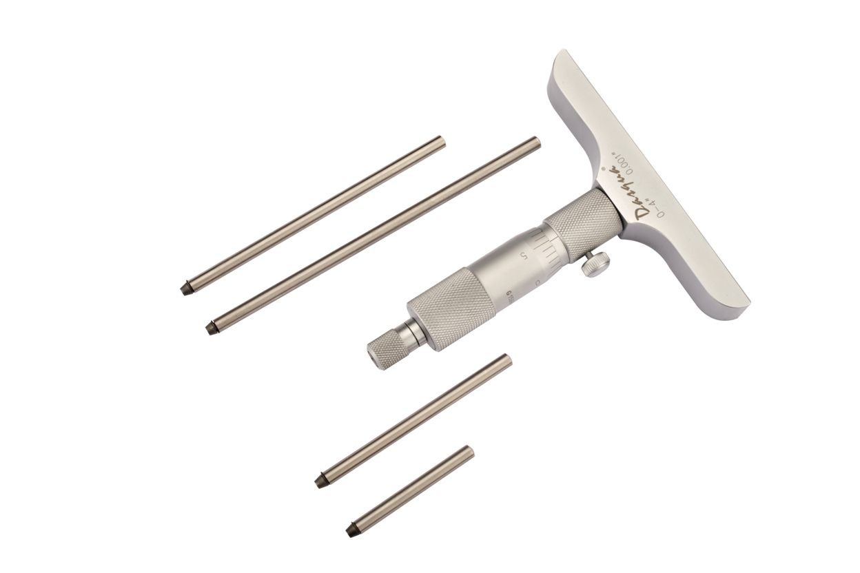 Dasqua 0-4'' Mekanik Derinlik Mikrometresi 0.001'' 4612-5120
