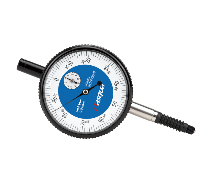 Dasqua 0-10mm Komparatör Saati IP67 Yağa, Suya Dirençli 0.01mm 5121-2107