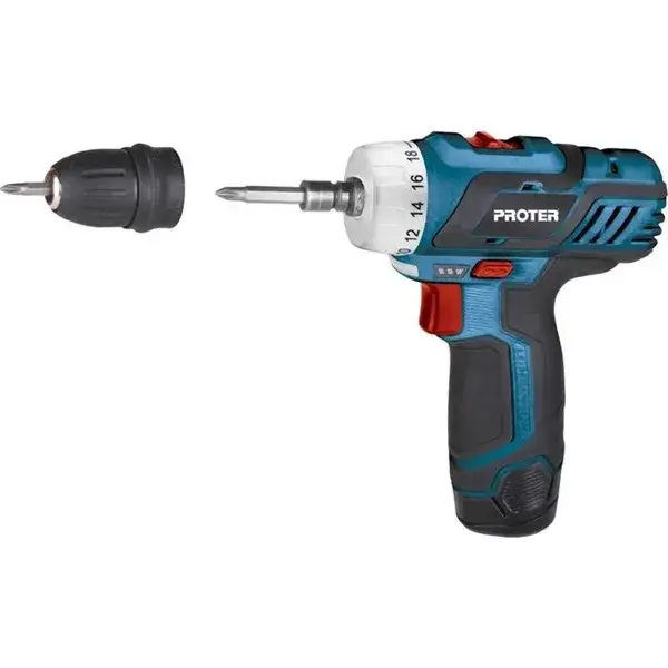 PROTER Şarjlı Vidalama Tornavida PST 222 Plus