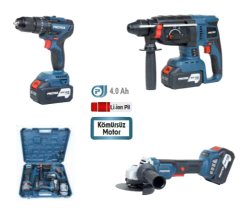 PROTER Şarjlı 3'lü Set  PST 903 TRİO