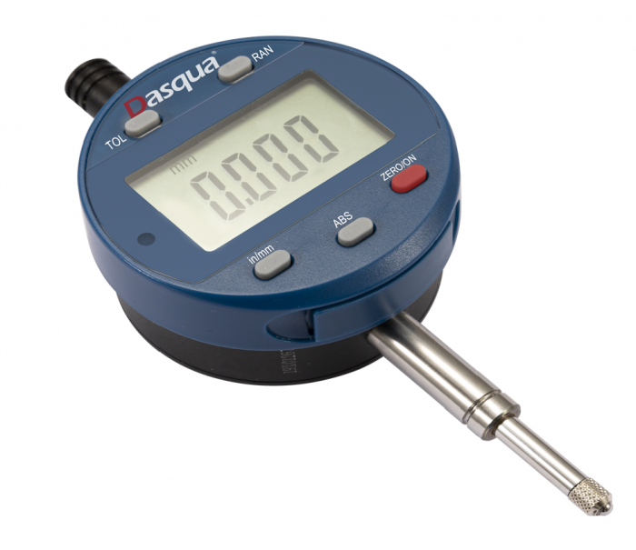 Dasqua 0-25.4mm Dijital Komparatör Saati Tolerans Girişli 0.01mm 5260-3710