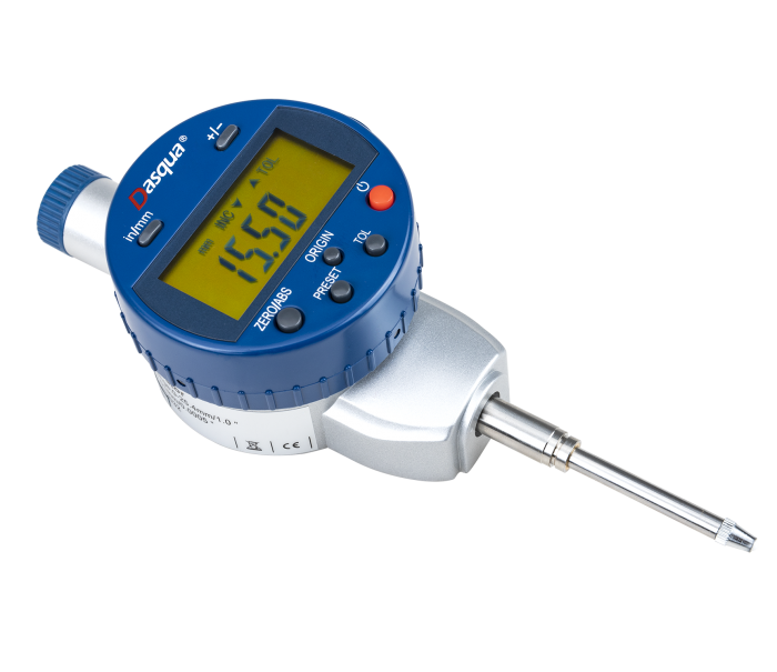 Dasqua 0-12.7mm Absolute Dijital Komparatör Saati Bilgi Çıkışlı 0.001mm 5340-9105