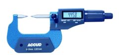 ACCUD Dijital Nokta Uçlu Mikrometre 317 Serisi 0-25 mm