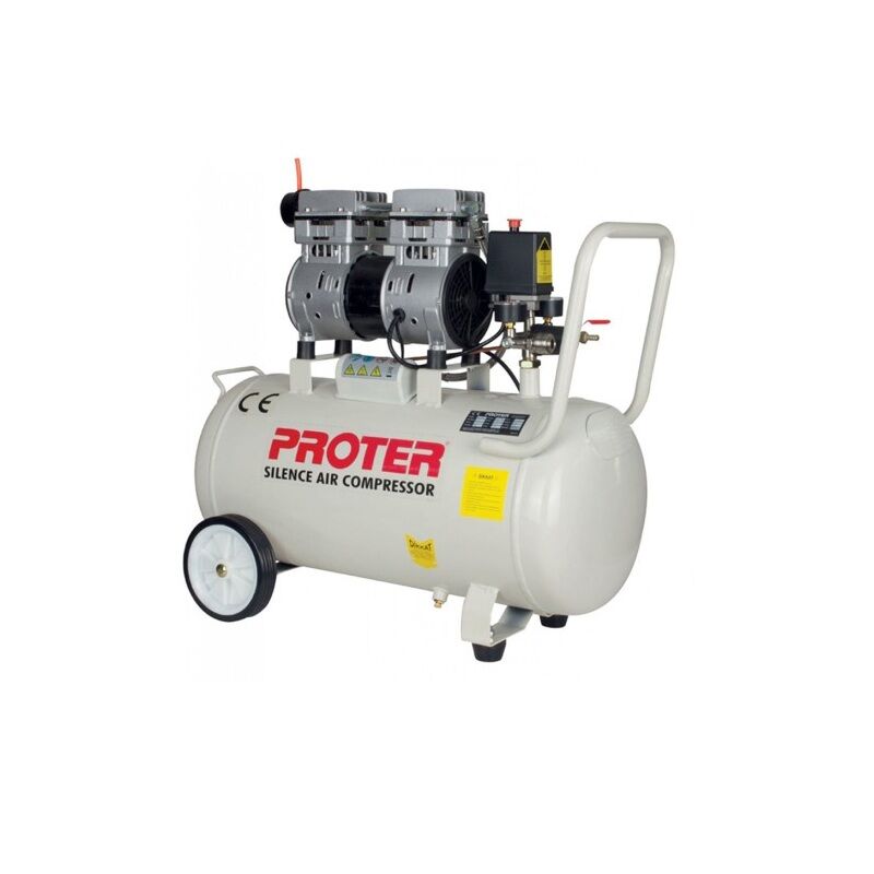 PROTER 50 Litre Sessiz Ve Yağsız Hava Kompresörü PR 50 S