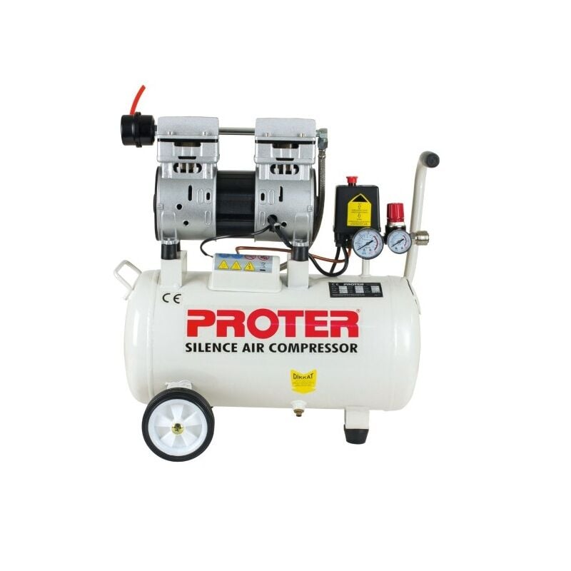 PROTER 24 Litre Sessiz Ve Yağsız Hava Kompresörü PR 24 S