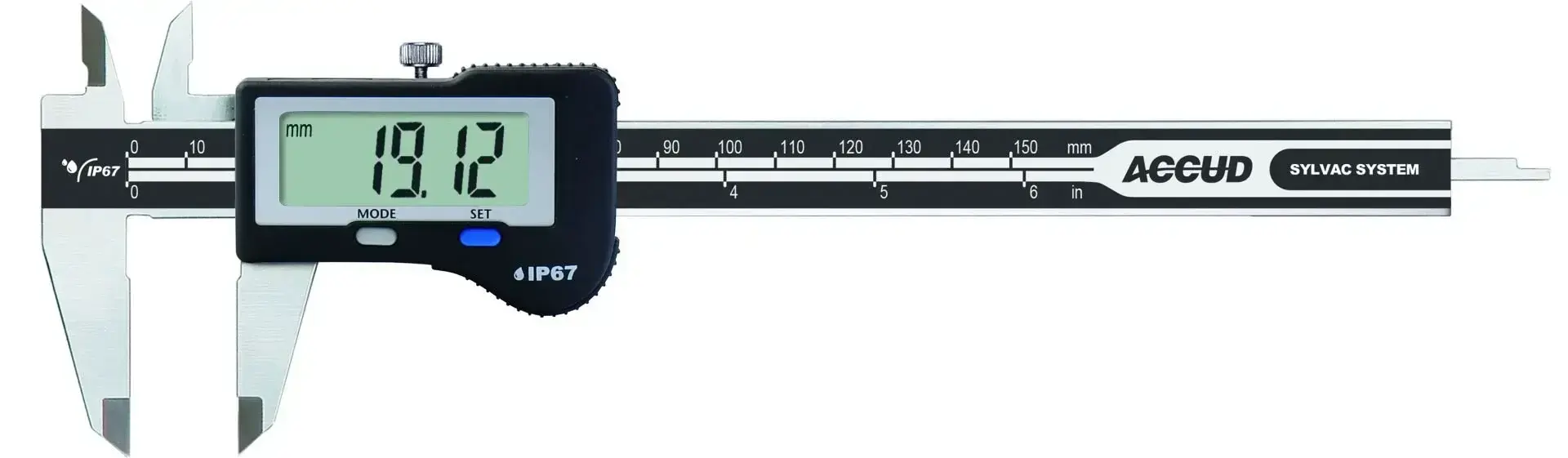 ACCUD Dijital Kumpas IP67 112 Serisi Sylvac 0-300mm