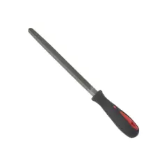 Deco Saplı 8'' (inç) Üç Köşe Eğe 200mm İnce Diş