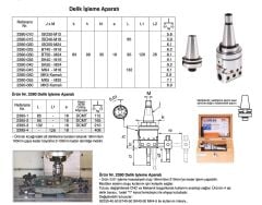 EREL 2390-040 Delik İşleme Aparatı SK50-M24