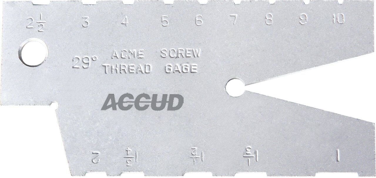 ACCUD Diş Mastarı 927 Serisi 1-10TPI