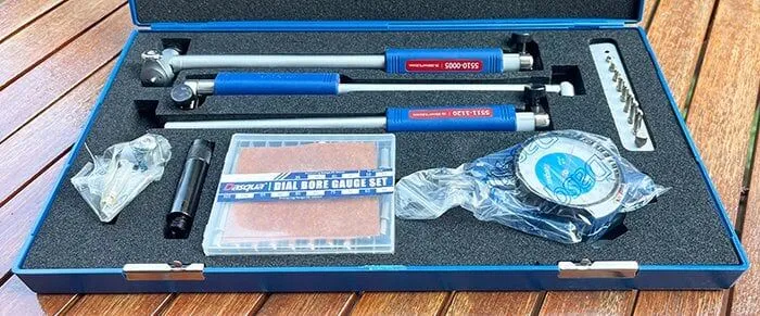 Dasqua 18-160mm Silindir Komparatör Seti 0.01mm 5510-0010