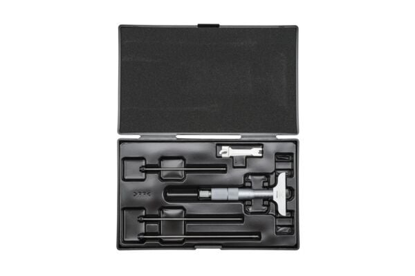 Mitutoyo 129-112 Değiştirilebilir Uçlu Derinlik Mikrometresi 0-150mm