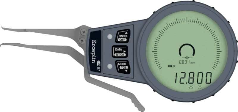 Kroeplin G002 Dijital İç Çap Kanal Komparatörü 2.5-12.5 mm