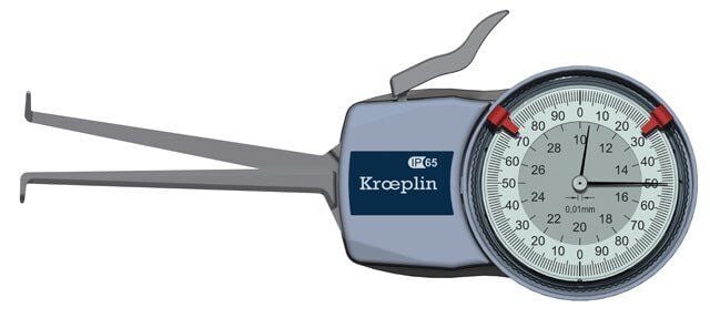 Kroeplin H220 Mekanik İç Çap Kanal Komparatörü 20-40 mm