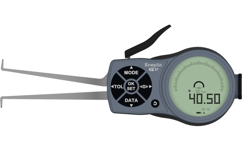 Kroeplin L220 Dijital İç Çap Kanal Komparatörü 20-40 mm