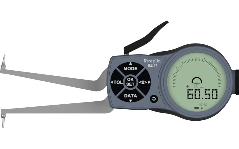 Kroeplin L240 Dijital İç Çap Kanal Komparatörü 40-60 mm