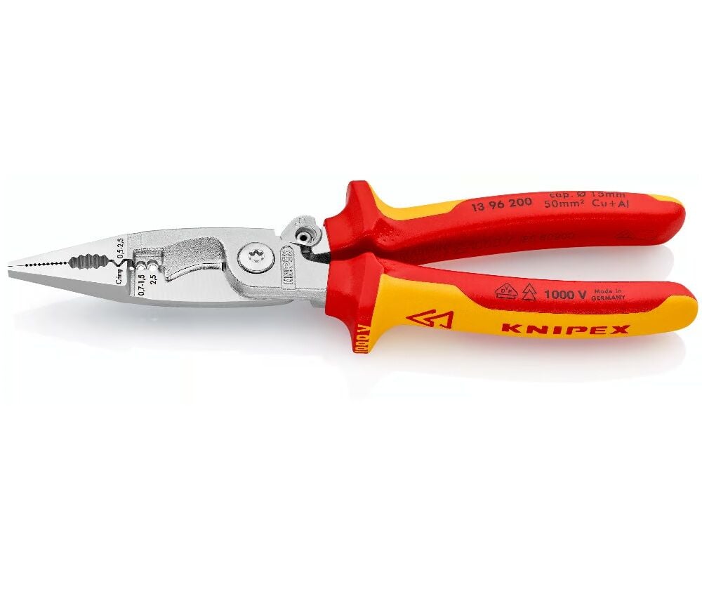 Knipex 13 96 200 Çok Fonksiyonlu Elektrikçi Pensesi