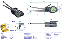 Kroeplin L330 Dijital İç Çap Kanal Komparatörü 30-60 mm