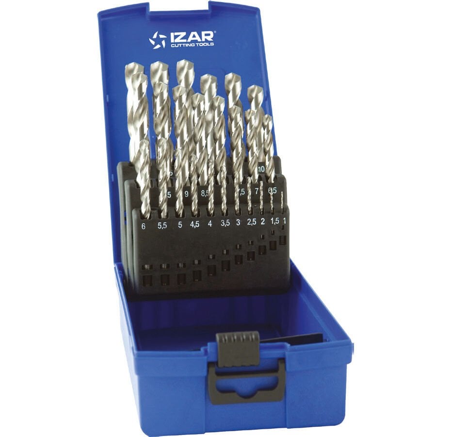IZAR DIN338 Matkap Seti 25 Parça 1-13mmx0.5 (1013)