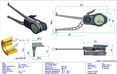 Kroeplin L390 Dijital İç Çap Kanal Komparatörü 90-120 mm
