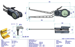 Kroeplin L440 Dijital İç Çap Kanal Komparatörü 40-90 mm