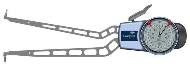 Kroeplin H440 Mekanik İç Çap Kanal Komparatörü 40-90 mm