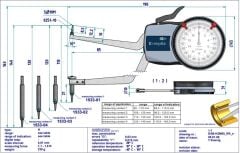 Kroeplin H2M90 Mekanik İç Çap Kanal Komparatörü 90-140 mm
