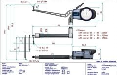 Kroeplin H4M180 Mekanik İç Çap Kanal Komparatörü 180-310 mm