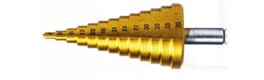 4-20mm Kademeli Saç Matkabı Tin Kaplı Hss Eric