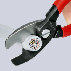 Knipex 95 11 200 Kablo Makası Çift Kesicili