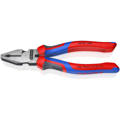 Knipex 02 02 180 Ağır Tip Kombine Pense Polisaj Kalın İzole