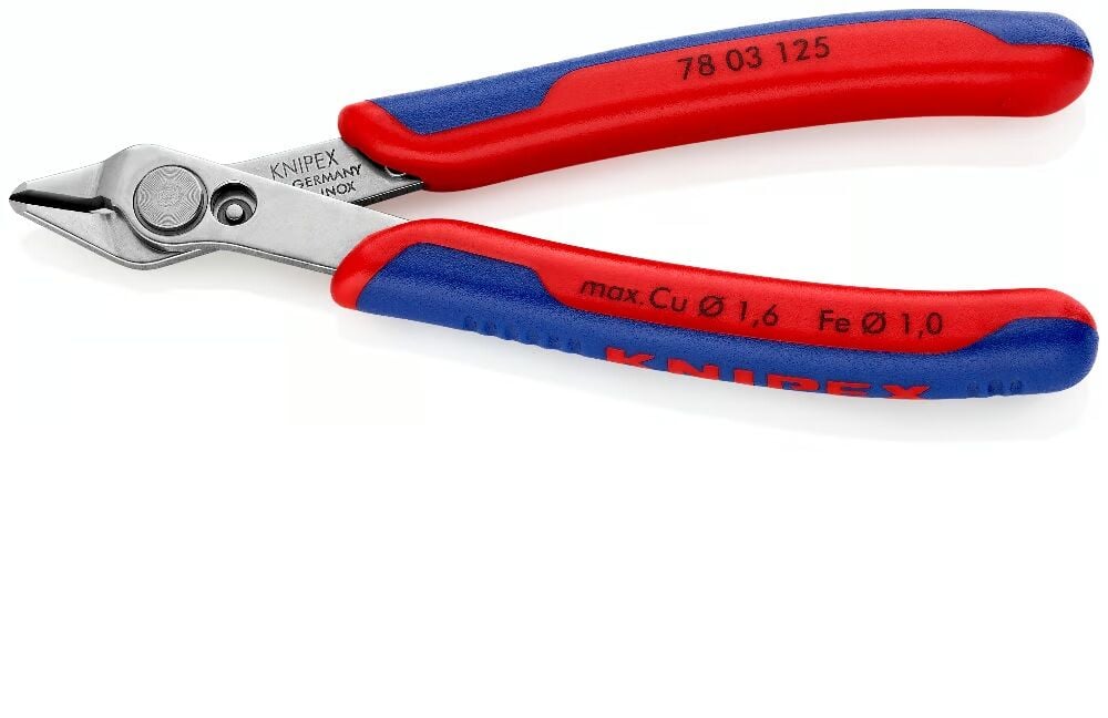 Knipex 78 03 125 Süper Knips Elektronikçi Yan Keski