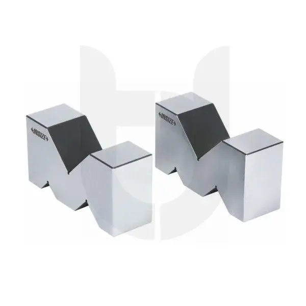 INSIZE V Blok Seti 6887 - V-Blok Set (Farklı Açılı) Ölçü: 100x33x52 mm